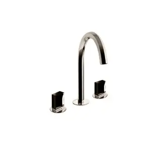 Fantini Venezia Смеситель для раковины, 3 отв., излив: 175 мм, цвет: Nickel PVD