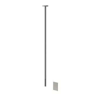 Gessi 316 Смеситель для раковины, потолочный, электронный, внешняя часть, цвет: Steel Brushed