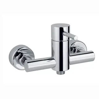 Nicolazzi Olympus Смеситель для душа на 2 отверстия, настенный, вывод снизу 1/2&quot;, цвет: хром