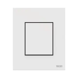 TECEnow Панель смыва для писсуара с картриджем, 104х124х5 мм,  белая