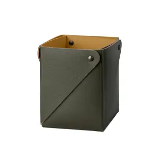 ADJ Коробочка MIU 7x7xH8 см., цвет: оливковый/горчичный