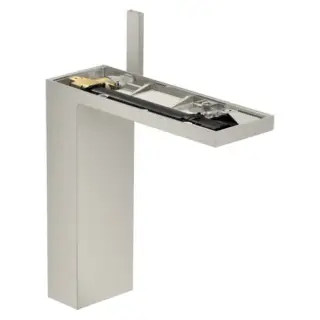 Axor MyEdition Смеситель для раковины 230, на 1 отв., без панели, цвет: сталь
