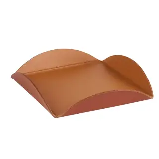 Colombo Adj Подставка для сервировки настольная, 35x35 см, цвет: коньяк/бордо