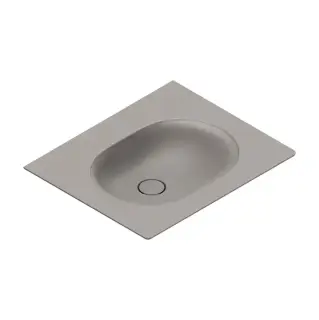 Catalano Sfera Раковина консоль 60x50см, без отв., цвет: Tortora Satinato