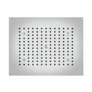 BOSSINI DREAM-RECTANGULAR Верхний душ 470 x 370 мм с 4 LED RGB, блок питания/управления, Cromoterapia, цвет: хром