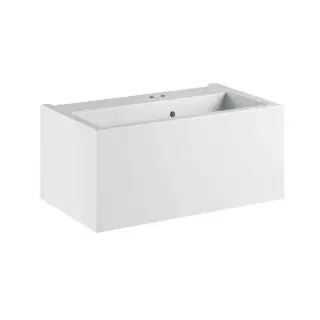 Kerasan Kanaal Раковина подвесная 80х46.5см.,с 2 отв., цвет: белый глянцевый