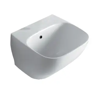 Globo Genesis Раковина 62x50cм., подвесная, без отв., цвет: белый