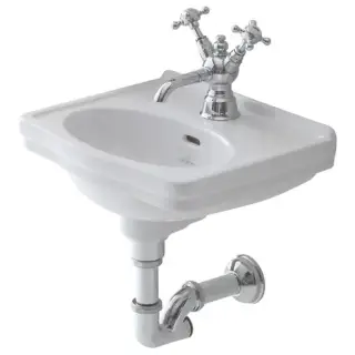 SIMAS Londra Раковина 38х31 см, 1 отв., цвет: белый