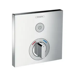 Hansgrohe Pura Vida Смеситель ShowerSelect, для 1 потребителя, СМ, внешняя часть, цвет: хром