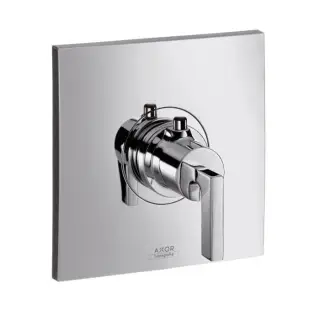 Axor Citterio, Термостат Highflow, с рычаговой рукояткой, СМ, внешняя часть, цвет: хром