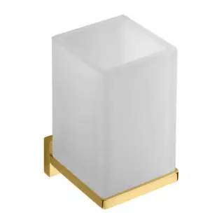 Colombo Look Стакан подвесной, цвет: PVD золото матовое/матовое стекло