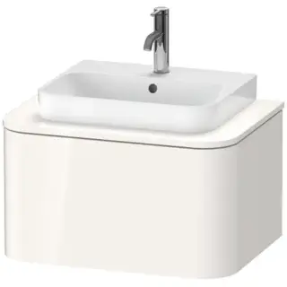 Duravit Happy D.2 Plus Тумба подвесная 65x55х35.4см, с раковиной и 1 ящиком, цвет: белый глянцевый
