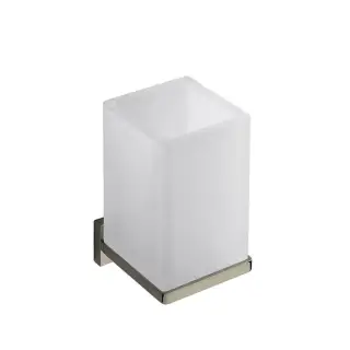 Colombo Look Стакан подвесной, цвет: PVD нержавеющая сталь/матовое стекло