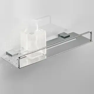 Decor Walther DA 35 Душевая полочка 35x12.5x5см, подвесной, цвет: хром