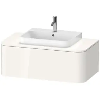 Duravit Happy D.2 Plus Тумба подвесная 100x55х35.4см, с раковиной и 1 ящиком, цвет: белый глянцевый