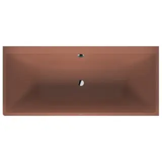 Duravit Vitrium Ванна встраиваемая 180x80см, Dx, с ножками, с2 наклонами для спины, прямоугольная, цвет: матовая корица
