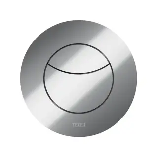 TECEflushpoint Панель смыва пневмо, 2 клавиши, круглая, цвет: хром глянцевый