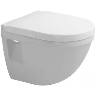 Duravit Starck 3 Унитаз подвесной 48х36см., Сompact, укороченная модель, цвет: белый