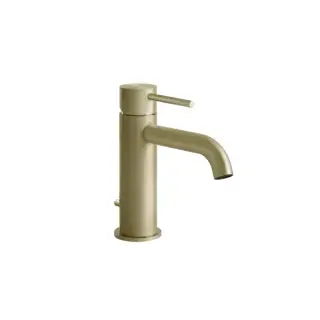 Gessi 316 Смеситель для раковины, на 1 отв., с донным клапаном , цвет: Brushed Brass PVD