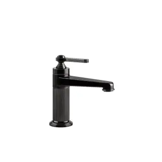 Gessi Venti20 Смеситель для раковины, на 1 отв., цвет: Black Metal PVD