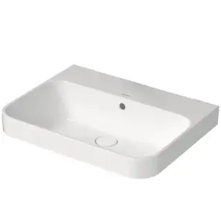 Duravit Happy D.2 Plus Раковина 60х46 см, без отв., с креплением, цвет: белый