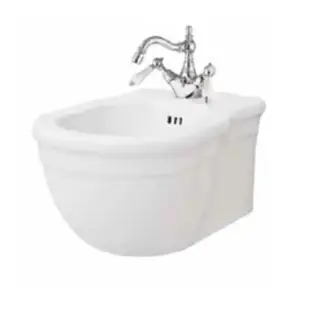 Artceram HERMITAGE Биде подвесное 36х55см с 1 отв под смеситель, с крепежом в комплекте, цвет: белый