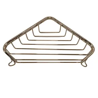 TW Harmony 534, подвесная полочка-решетка угловая 18x18xh4, цвет: бронза