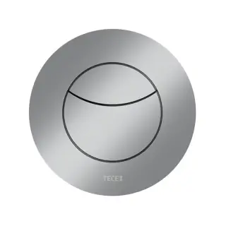 TECEflushpoint Панель смыва пневмо, 2 клавиши, круглая, цвет: хром матовый