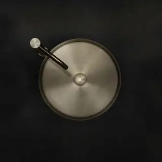 Gessi 316 Раковина 40 см, без отв., для установки на столешницу, без перелива, нержавеющая сталь, цвет: Warm bronze brushed PVD