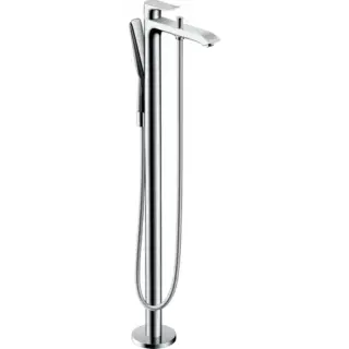Hansgrohe Metris Смеситель для ванны, напольный, цвет: хром