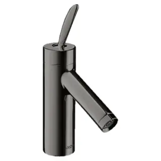 Axor Starck Cмеситель для раковины, на 1 отв, с донным клапаном, цвет: полированный черный хром