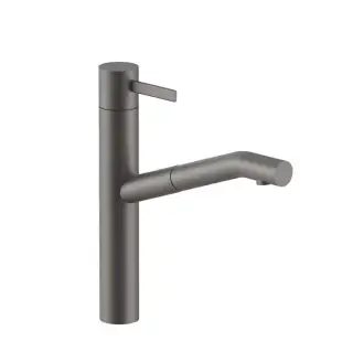 Fantini AF/21 Смеситель для раковины, 1 отв., излив: 21.7 см, цвет: Matt Gun Metal PVD