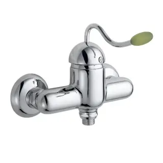 Nicolazzi Signal Смеситель для душа на 2 отверстия, настенный, вывод снизу 1/2&quot;, цвет: хром