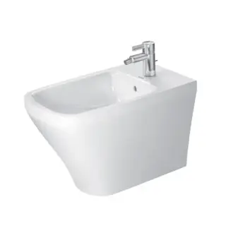 Duravit DuraStyle Биде напольное приставное 63х37см., с 1 отв под смеситель. с креплением, цвет: белый