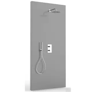 Bossini Tetis Душевая система: верхний душ Ø25см., ручной душ и шланг 150см., цвет: хром