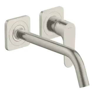 Axor Citterio M Смеситель для раковины, встраиваемый, излив: 22.7см., цвет: сталь