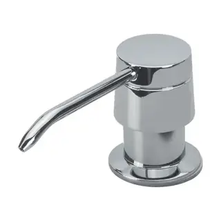 Colombo Hotel Collection Дозатор для жидкого мыла, встраиваемый, 0.35л, цвет: хром