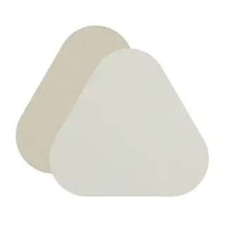 Colombo Adj Треугольный костер, 12x12 см, цвет: белый/панна котта