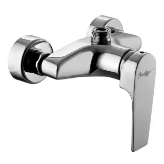 Nicolazzi Jungfrau Смеситель для душа на 2 отверстия, настенный, вывод сверху 3/4&quot;, цвет: хром