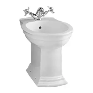 Devon&Devon Westminster Биде напольное 56х36см, с 1 отверстием под смеситель, цвет: белый