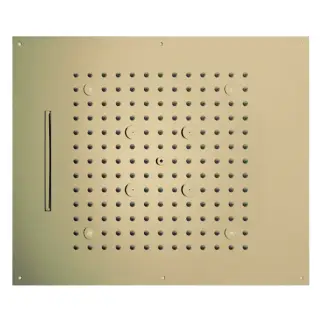 BOSSINI DREAM/3 Верхний душ 570 x 470 мм, 3 режима (дождь, каскад, туман), с 4 LED (белый), блок питания/управления, цвет: античная бронза