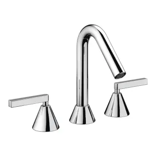 Nicolazzi Flag Смеситель для раковины, на 3 отв,  h: 13.1см., цвет: хром