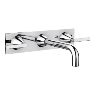 Nicolazzi Flag Смеситель для раковины, встраиваемый, излив 22см., цвет: хром