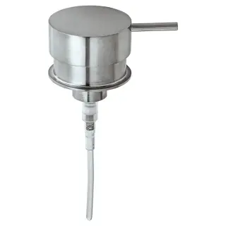 Duravit Starck T Помпа для мыла встраиваемая D=6см, цвет: Stainless steel Brushed