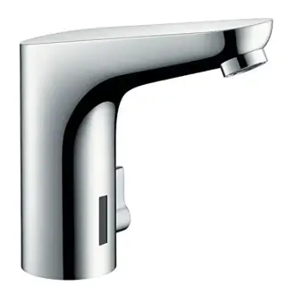 Hansgrohe Focus Смеситель для раковины, электронный, с регулировкой температуры, питание от батареек, цвет: хром