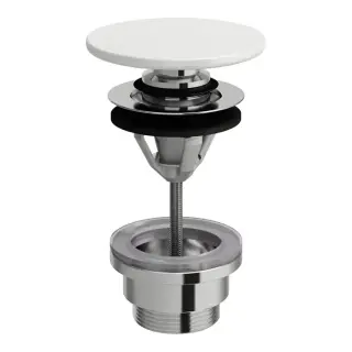 Laufen Донный клапан клик-клак для раковины SaphirKeramik, цвет: белый