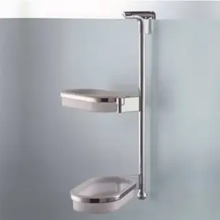 Colombo Isole Piantane штанга с 2 полочками, цвет: хром