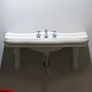 Kerasan Retro 100 Раковина 100х54.5 см, с 1 отв., цвет: белый