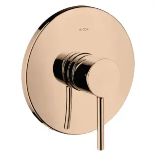 Axor Starck Смеситель для душа, встраиваемый, цвет: полированное красное золото