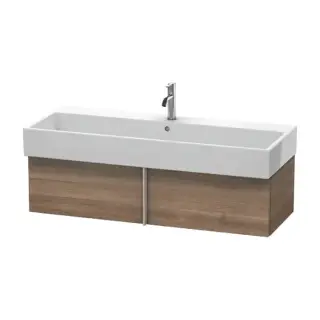 Duravit VA Тумба подвесная, 118.4x43.1х29.8см., с раковиной и 1 выдв. ящиком, цвет: тичинская вишня